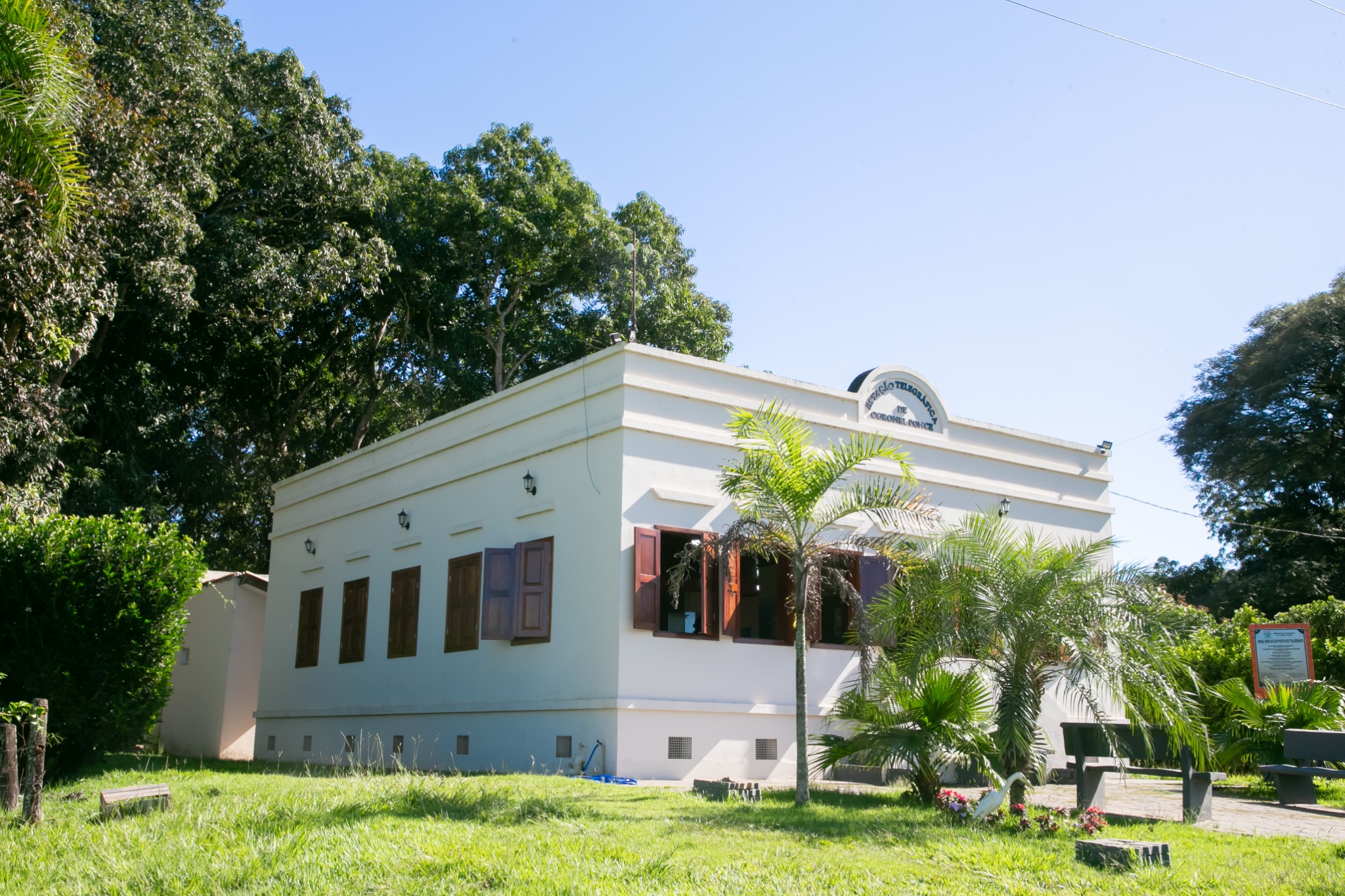 Fachada do Museu do Capim Branco