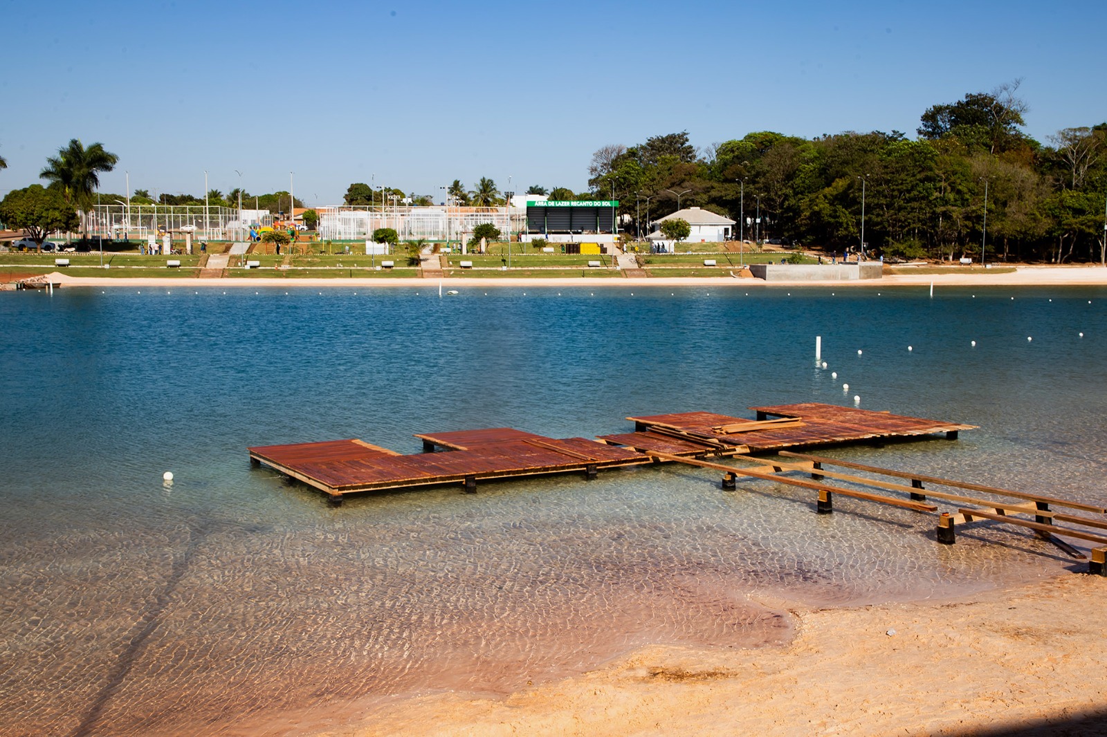 Lago do Parque Recanto do Sol