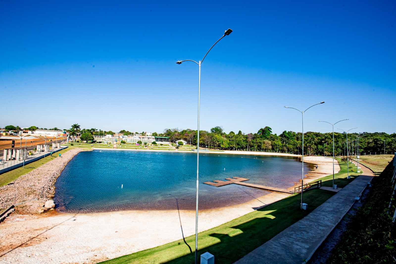 Área de lazer do Parque Recanto do Sol